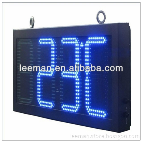 10inch outdoor led countdown clock die casting rental large led timer
